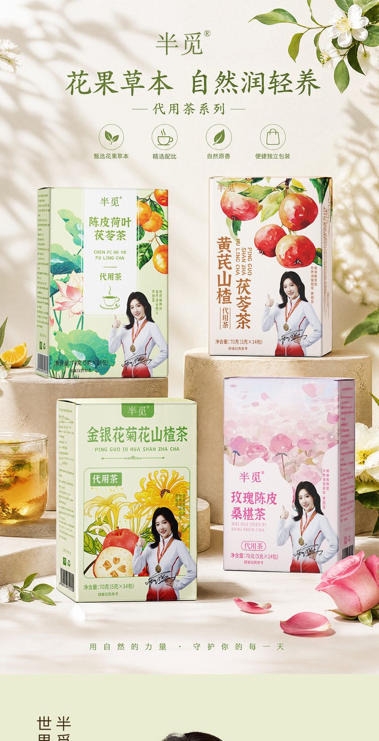 黄芪山楂茯苓茶 · 4款 详情 1