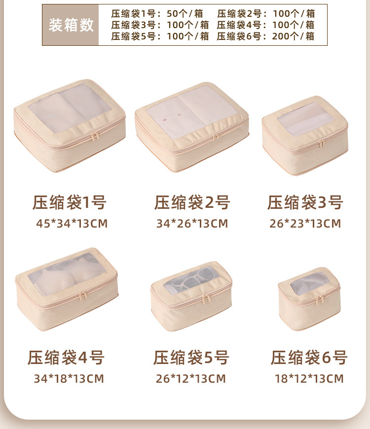 RPET 压缩旅行收纳袋 详情图 10